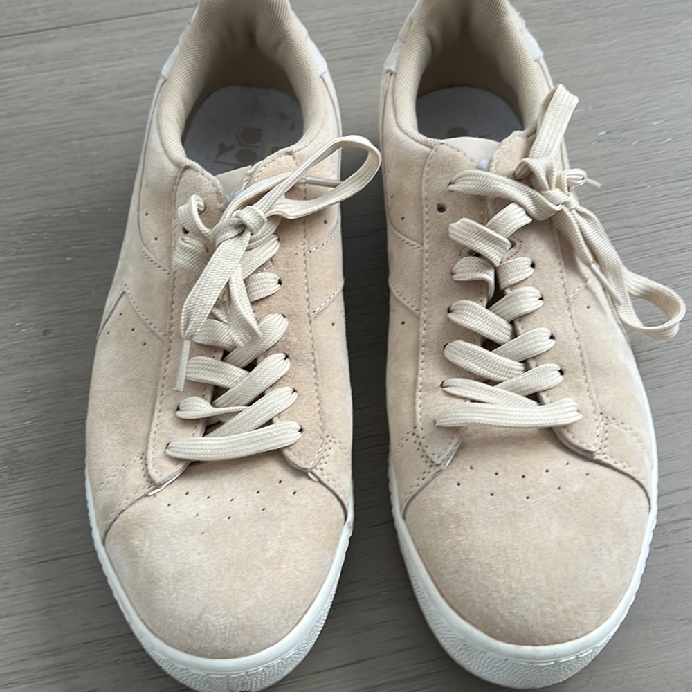 Diadora Game Low S Trainers In Beige men’s size 11 - Picture 2 of 7